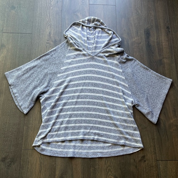 Lazy Sundays Tops - Lazy Sundays Striped Hooded Sweater